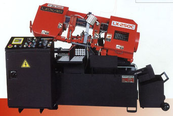 Автоматический маятниковый ленточнопильный станок LX-250NC